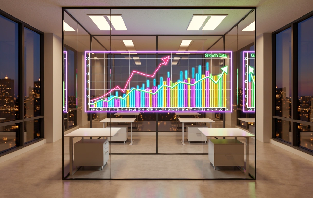 NeonShift Logic HQ atmosphere