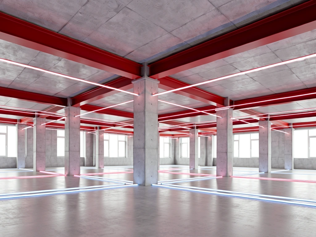 Architectural geometry representing structural logic